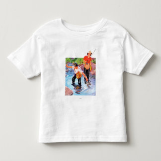 T-shirt Pour Les Tous Petits Netting A Fish par R.J. Cavaliere