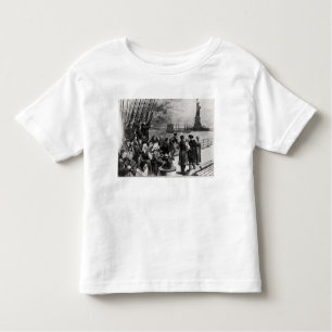 T-shirt Pour Les Tous Petits New York - accueil à la terre de la liberté