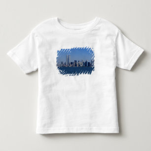 T-shirt Pour Les Tous Petits New York, États-Unis. Skyline du centre-ville de M