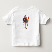 T-shirt Pour Les Tous Petits Noël aux chameaux (Dos)
