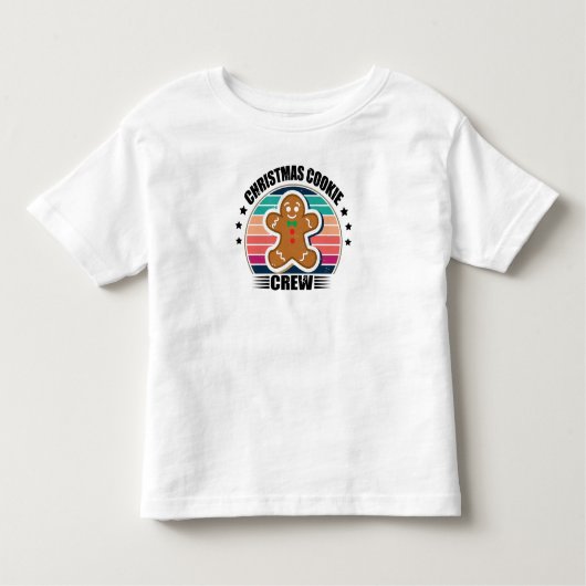 T-shirt Pour Les Tous Petits Noël Cookie Mating Creating Famille (Devant)