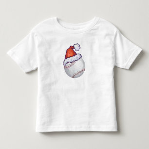 T-shirt Pour Les Tous Petits Noël de baseball
