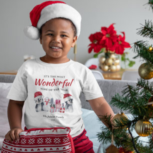 T-shirt Pour Les Tous Petits Noël d'hiver Thème