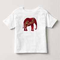 Noël en batik de Bali 1 éléphant