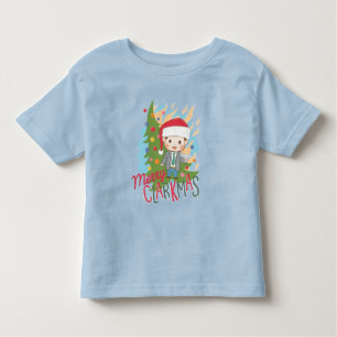 T-shirt Pour Les Tous Petits Noël vacances Joyeux Clarkmas