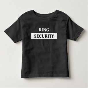 T-shirt Pour Les Tous Petits Nom du porteur de l'anneau de sécurité