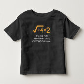T-shirt Pour Les Tous Petits Nombre imaginaire Mathématicien Funny Math Nerd (Devant)