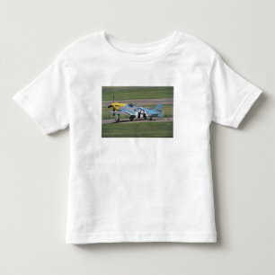 T-shirt Pour Les Tous Petits Nord-américain P-51 D Dazzling Donna sur le