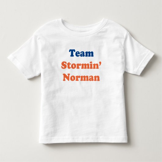 T-shirt Pour Les Tous Petits Normand de Stormin d'équipe (Devant)