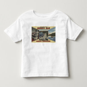 T-shirt Pour Les Tous Petits Norris, Tennessee - salutations de barrage de