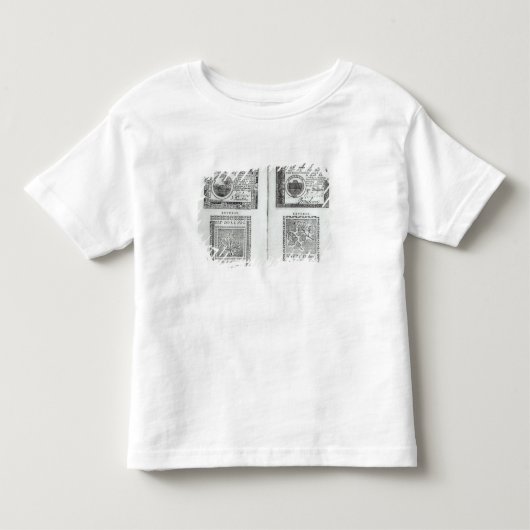 T-shirt Pour Les Tous Petits Notes de la devise continentale (Devant)