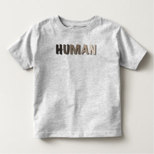 T-shirt Pour Les Tous Petits Nous sommes humains une communauté mondiale