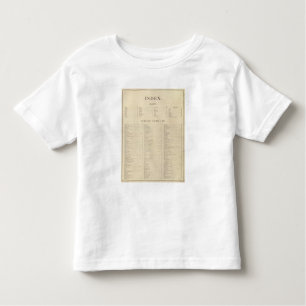 T-shirt Pour Les Tous Petits Nouvel atlas commercial d'index