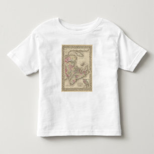T-shirt Pour Les Tous Petits Nouvelle-Écosse, Nouveau-Brunswick, Pr Edward's Id