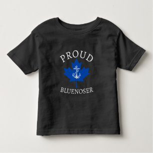T-shirt Pour Les Tous Petits Nouvelle-Écosse Proud Bluenoser ancre feuille d'ér