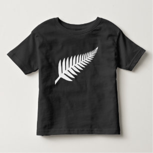 T-shirt Pour Les Tous Petits Nouvelle-Zélande Silver Fern