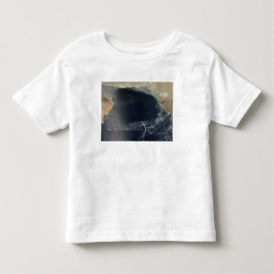 T-shirt Pour Les Tous Petits Nuages de vague au-dessus de la Mer d'Oman