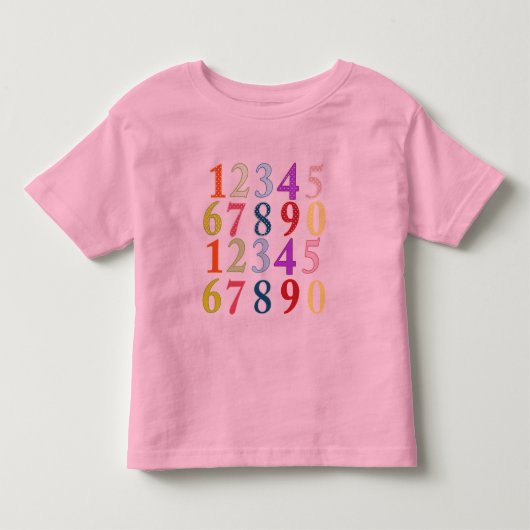 T-shirt Pour Les Tous Petits Numéros (Devant)