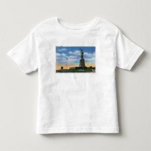 T-shirt Pour Les Tous Petits NYC, nouveau YorkView de la statue de la liberté