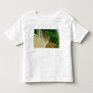 T-shirt Pour Les Tous Petits Observatoire du nid d'Eagle sur le fleuve Columbia