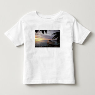 T-shirt Pour Les Tous Petits Océanie, Polynésie, Îles Cook, Aitutaki,