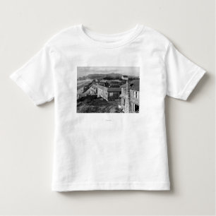 T-shirt Pour Les Tous Petits Oceanlake, vue de l'Orégon du Surftides