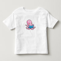 Octopus à la lecture d'un livre