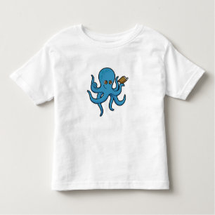 T-shirt Pour Les Tous Petits Octopus avec livre