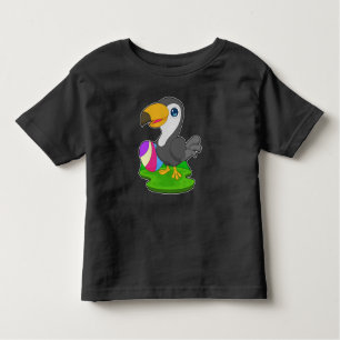 T-shirt Pour Les Tous Petits OEuf de Pâques Toucan