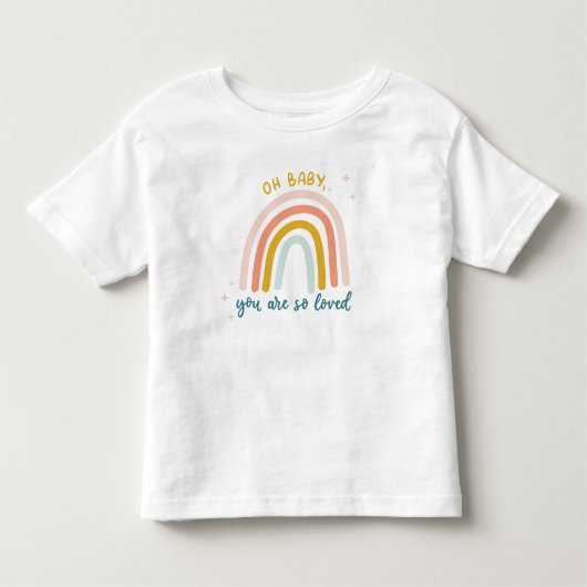 T-shirt Pour Les Tous Petits Oh Bébé, Tu Es Si Amoureux (Devant)