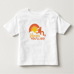 T-shirt Pour Les Tous Petits Oh, Les Endroits Où Tu Vas Aller ! Typographie du