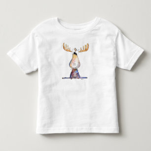 T-shirt Pour Les Tous Petits Oie blanche mignonne