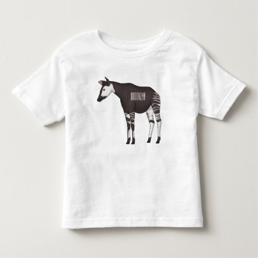 T-shirt Pour Les Tous Petits Okapi (Devant)
