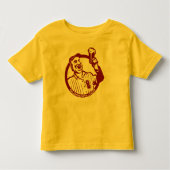 T-shirt Pour Les Tous Petits Old Pro 'Beer Guy' (croustillant) (Devant)