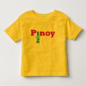 T-shirt Pour Les Tous Petits one_half pinoy (Devant)