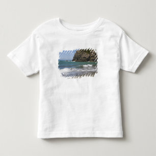 T-shirt Pour Les Tous Petits OR, côte de l'Oregon, plage de Whaleshead, Sud