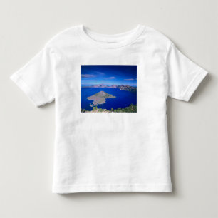 T-shirt Pour Les Tous Petits OR, parc national de Crater Lake, île de Wizard et