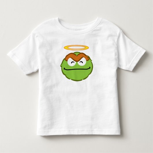 T-shirt Pour Les Tous Petits Oscar Souriant visage avec halo (Devant)