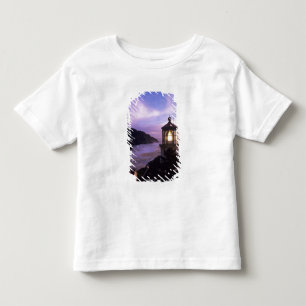 T-shirt Pour Les Tous Petits OU, côte de l'Oregon, phare de Heceta Head, sur