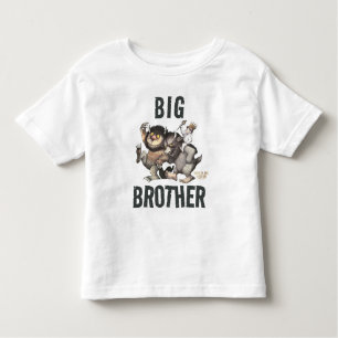 T-shirt Pour Les Tous Petits Où sont les choses sauvages Big Brother