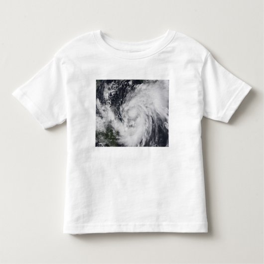 T-shirt Pour Les Tous Petits Ouragan Wilma dans l'Atlantique et les Caraïbes (Devant)