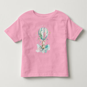 T-shirt Pour Les Tous Petits Ours avec un coeur, personnalisé