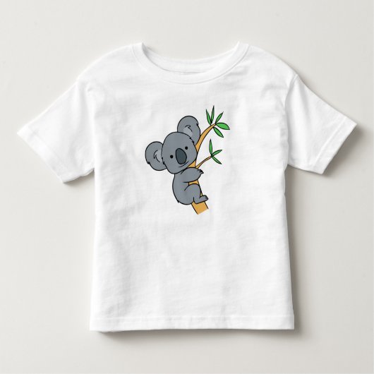 T-shirt Pour Les Tous Petits Ours de koala mignon (Devant)