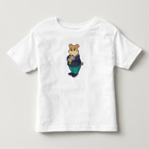 T-shirt Pour Les Tous Petits Ours en marié avec costume
