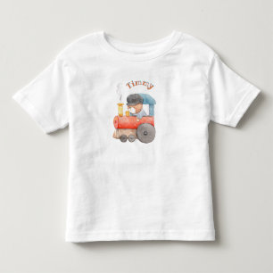 T-shirt Pour Les Tous Petits Ours Ingénieur Personnalisé
