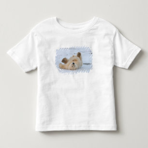 T-shirt Pour Les Tous Petits ours polaire, Ursus maritimus, ourson roulant 3