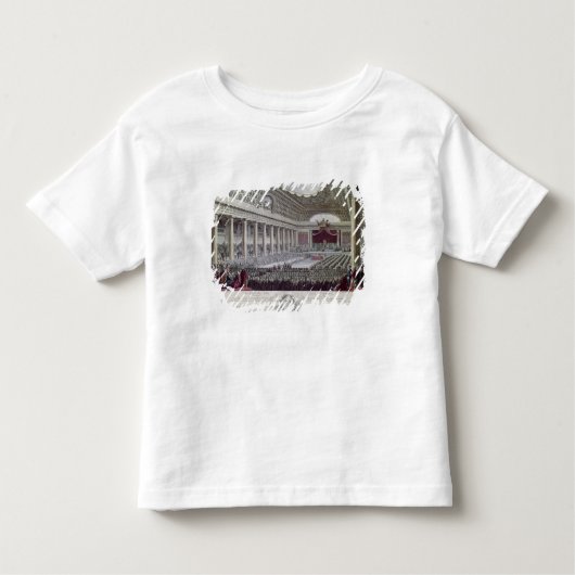 T-shirt Pour Les Tous Petits Ouverture du général de domaines à Versailles (Devant)