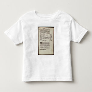 T-shirt Pour Les Tous Petits Page des textes de vieux testament