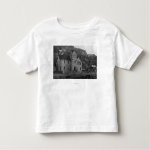 T-shirt Pour Les Tous Petits Palais de justice dans Skagway, photographie de