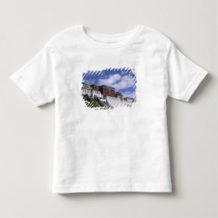 T-shirt Pour Les Tous Petits Palais du Potala sur la montagne la demeure du Dal